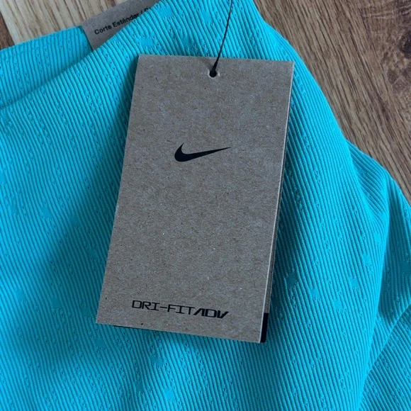 Nike Standard Fit Aqua Skirt with Logo - Picture 2 of 6